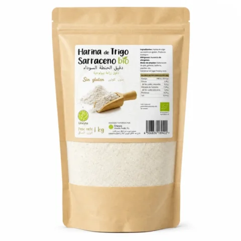 Uneysa Farine de Sarrasin Bio Sans Gluten 1 kg