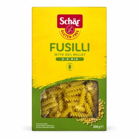 Boîte de Fusilli Schär sans gluten au millet 500 g