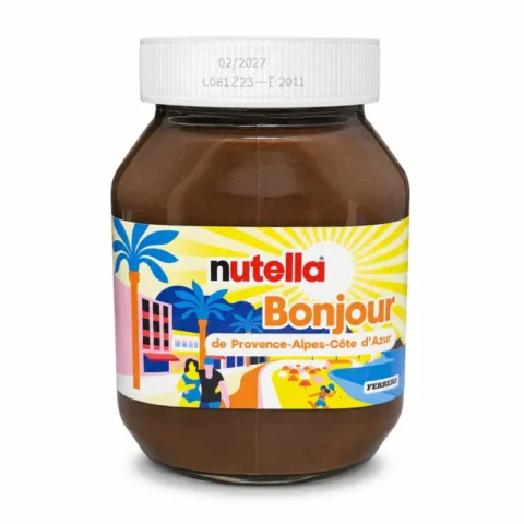 Pot Nutella Bonjour Provence-Alpes-Côte d’Azur édition spéciale