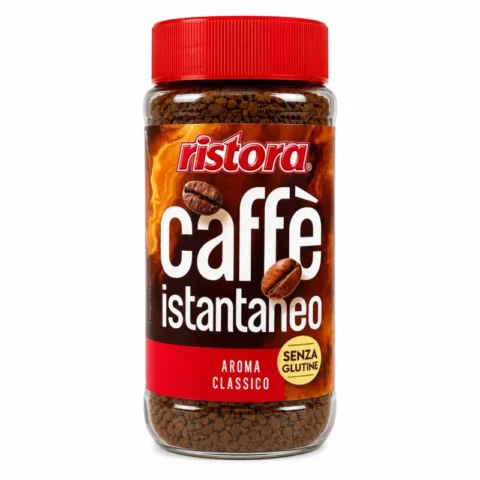 Pot de café instantané Ristora Caffè Istantaneo sans gluten 100 g