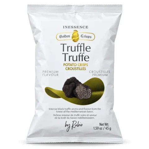 Sachet Inessence Golden Crisps Truffle chips à la truffe noire 45 g