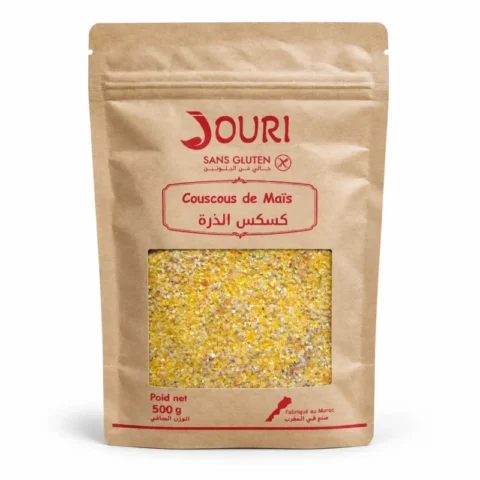 Sachet Jouri couscous de maïs sans gluten 500 g