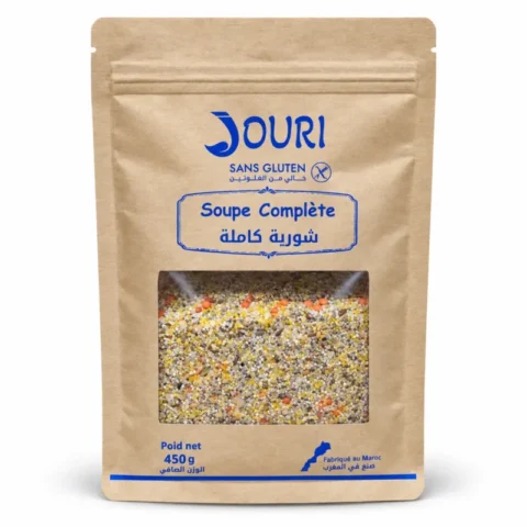 Sachet Jouri soupe complète sans gluten 450 g