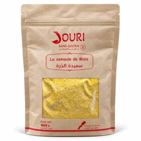 Sachet Jouri semoule de maïs sans gluten 900 g