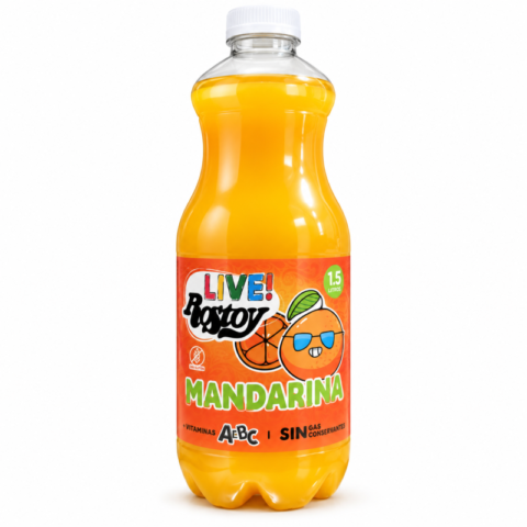 Bouteille Live Enjoy Mandarina boisson à la mandarine 1,5 L