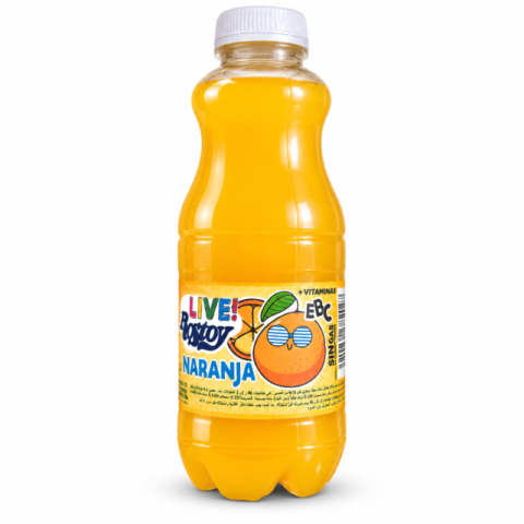 Bouteille Live Enjoy Naranja boisson à l’orange 33 cl
