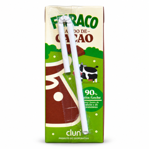 Brique Feiraco Batido de Cacao 200 ml avec paille
